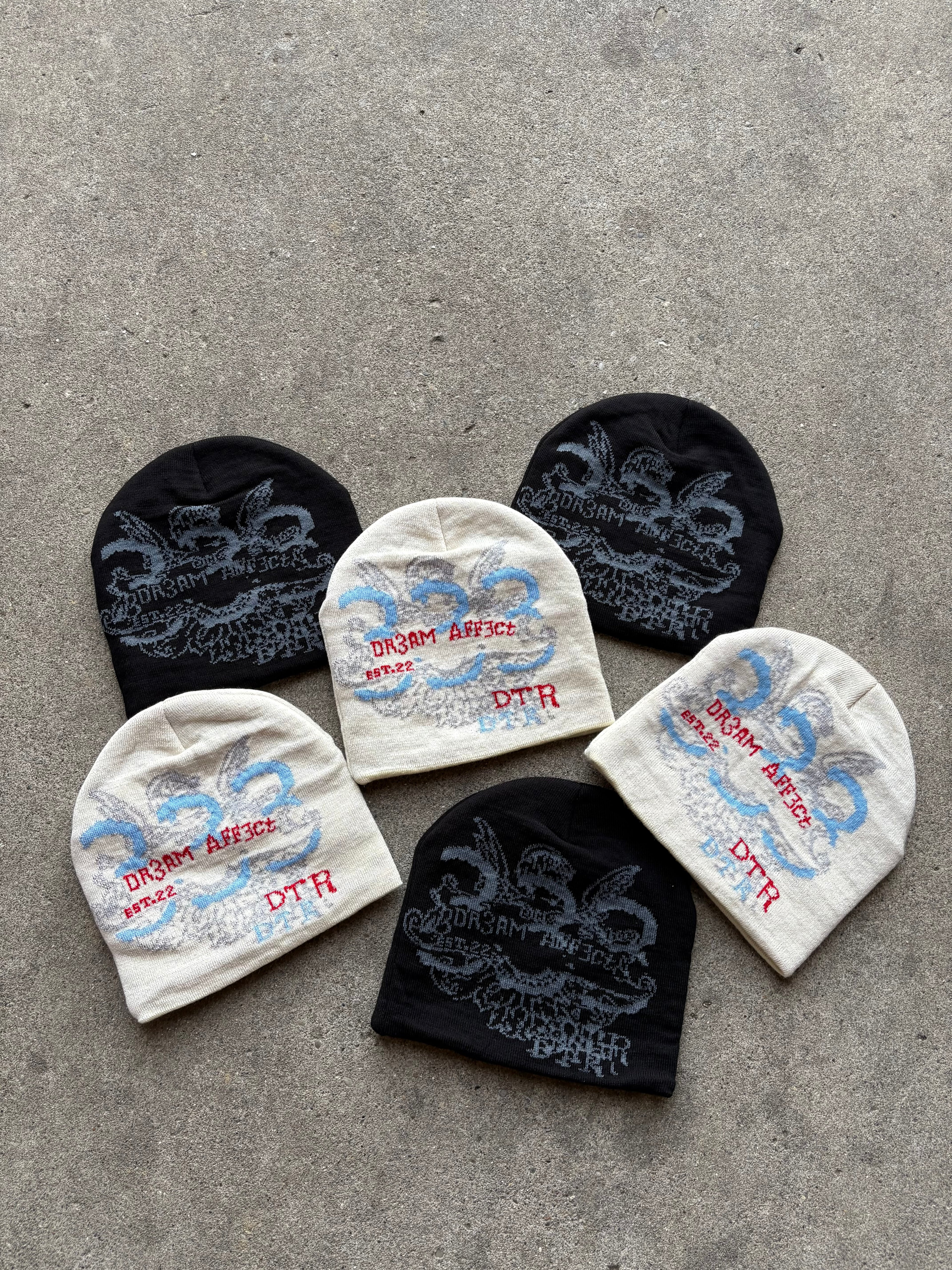 DA(Angle🪽) Beanie BLACK