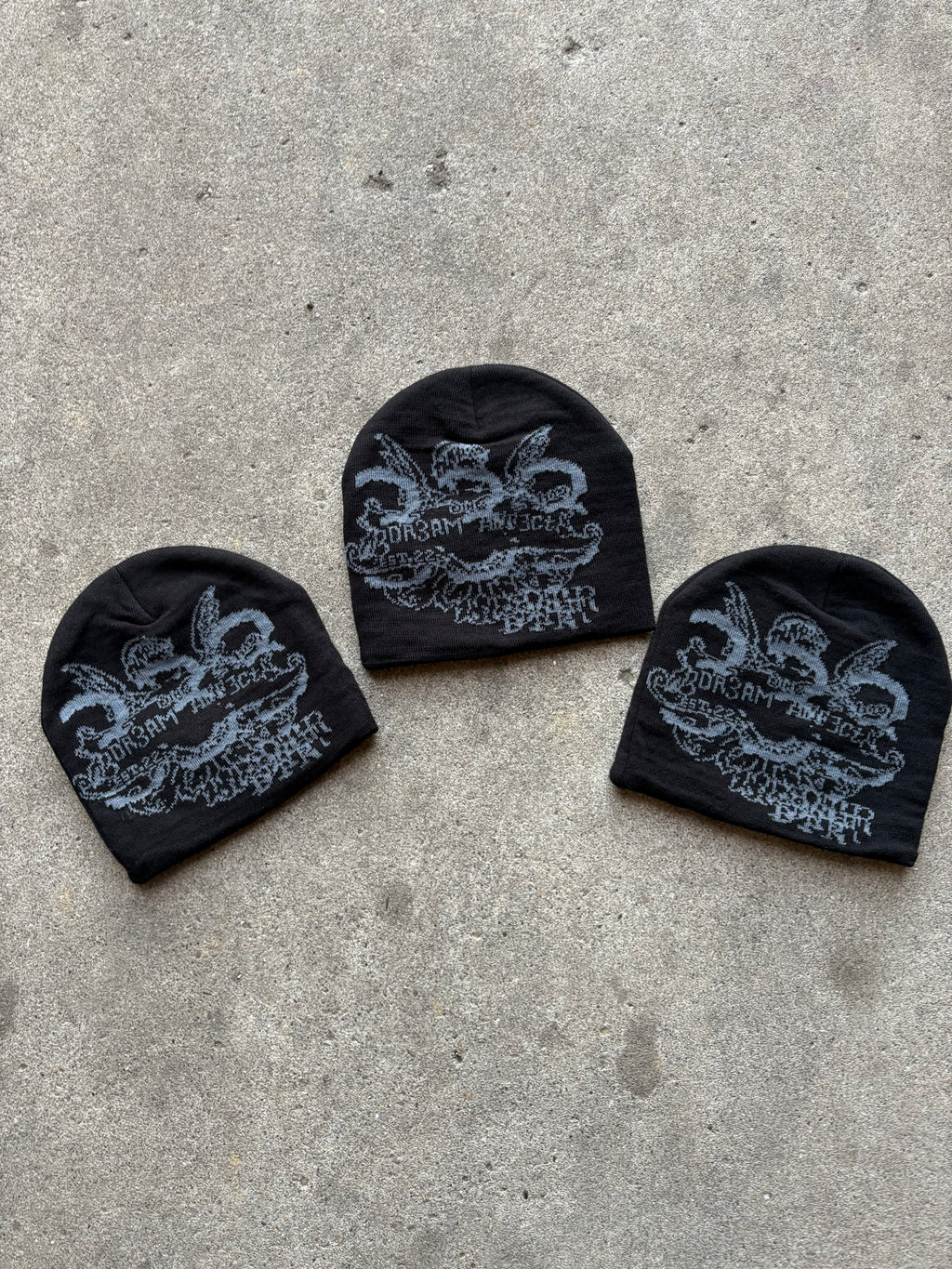 DA(Angle🪽) Beanie BLACK