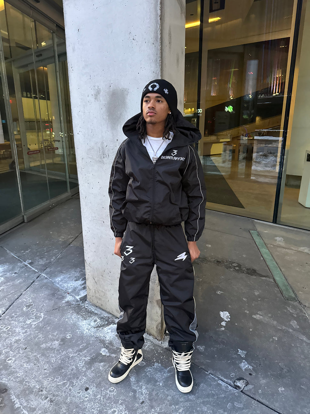 DA(Angle🪽) Beanie BLACK